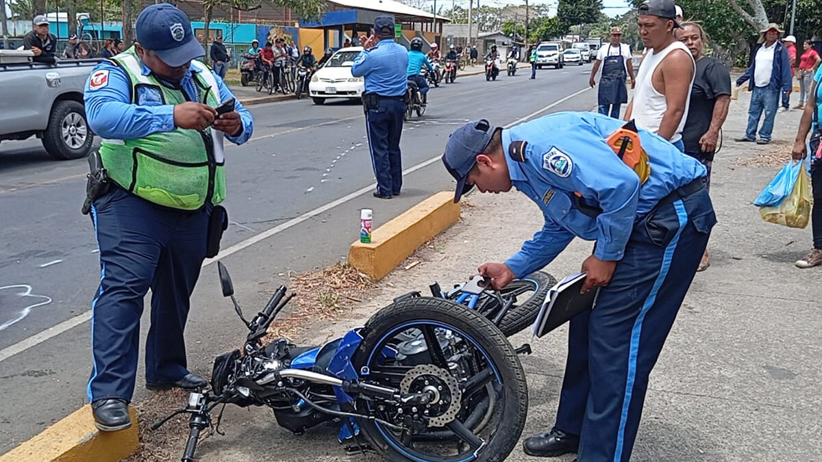 Motocicletas encabezan accidentes de tránsito en reporte semanal