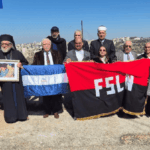 Embajada de Nicaragua en Palestina conmemora el 92 aniversario del paso a la inmortalidad de Augusto C. Sandino con participación de líderes y organizaciones en Ramala