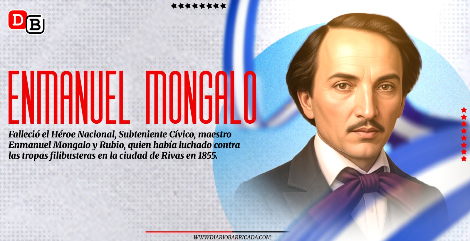 Enmanuel Mongalo y Rubio, maestro y patriota