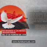 Recordando a los Héroes universitarios del 27 de febrero de 1978