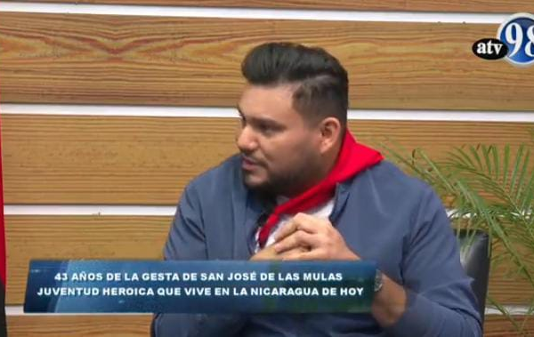 Juventud Sandinista honra a héroes de San José de las Mulas a 43 años de su gesta