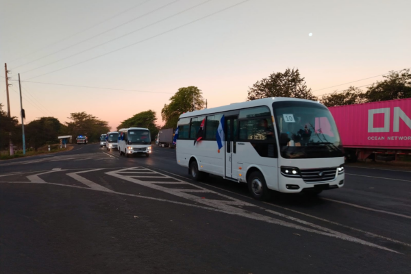 Nuevas unidades de transporte colectivo continúan fortaleciendo el transporte en Nicaragua