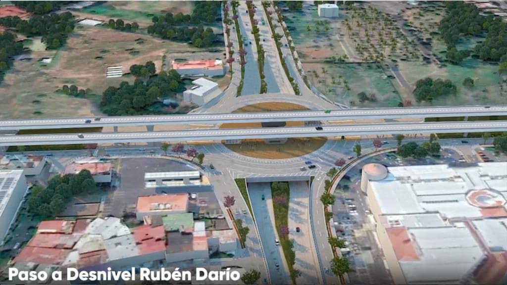 Managua avanza con nuevos pasos a desnivel y reconstrucción vial