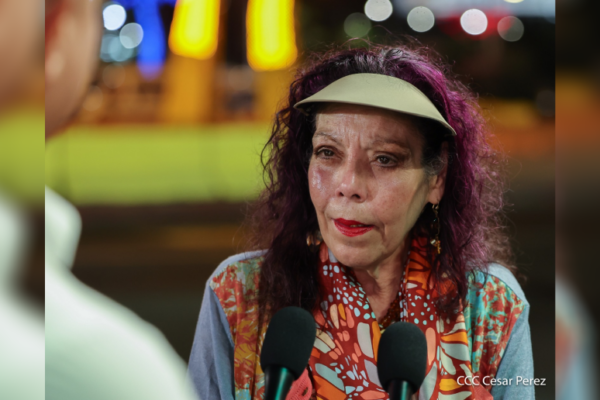 Copresidenta Rosario Murillo resalta gratitud del pueblo nicaragüense hacia China y reafirma la Paz como camino de prosperidad