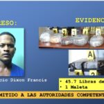 Detienen a sujeto que transportaba 45.7 libras de marihuana en bus intermunicipal