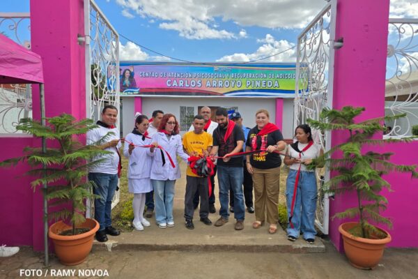 MINSA inaugura nuevo centro para la recuperación de personas con adicciones