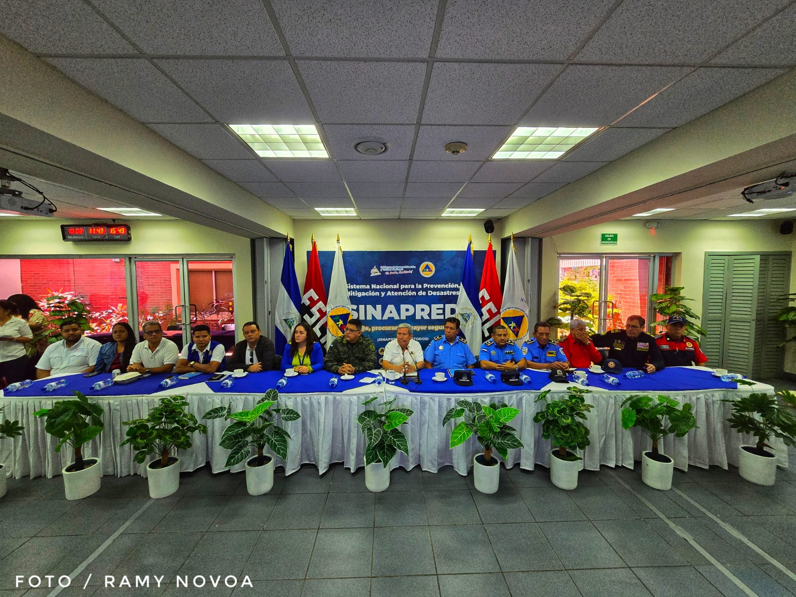 Nicaragua se prepara para proteger la vida con Primer Ejercicio Nacional Multiamenazas 2026