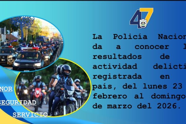 Policía Nacional captura a 71 personas por diversos delitos en una semana