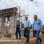 Avanza construcción de nuevo paso elevado en Carretera Vieja a León para agilizar tráfico en Managua