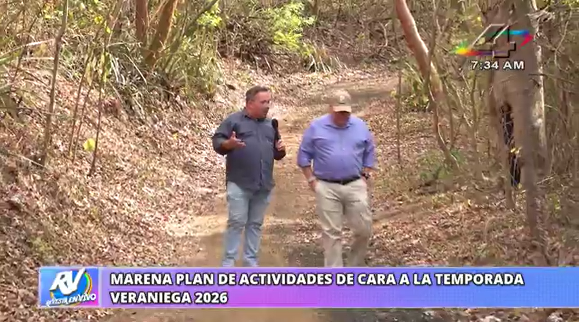 Marena despliega plan ambiental de verano para resguardar y disfrutar las bellezas naturales de Nicaragua