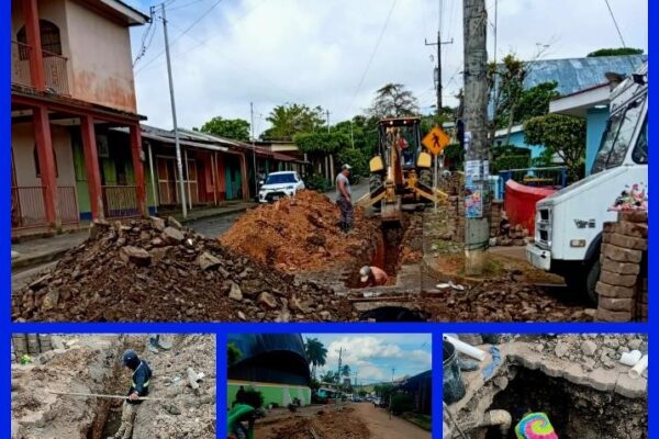Avanzan obras de rehabilitación del sistema de agua en La Libertad, Chontales