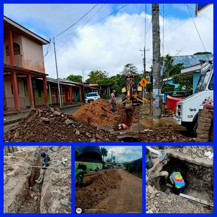 Avanzan obras de rehabilitación del sistema de agua en La Libertad, Chontales