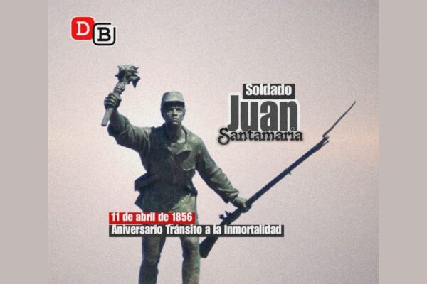 Juan Santamaría, Héroe de la Guerra Nacional Centroamericana