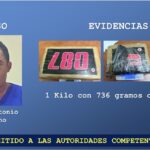 Golpe al narcotráfico: ocupan 1.7 kilos de cocaína en Chontales