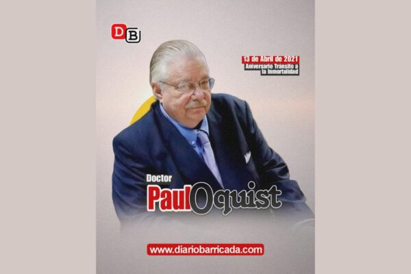 Paul Oquist: legado de lealtad y compromiso con Nicaragua vive en la memoria del pueblo