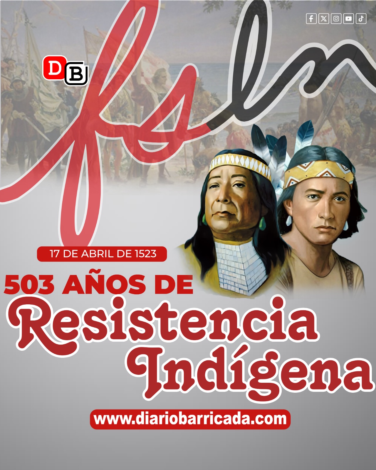 503 años de Dignidad – Diriangén y Nicarao frente al Invasor