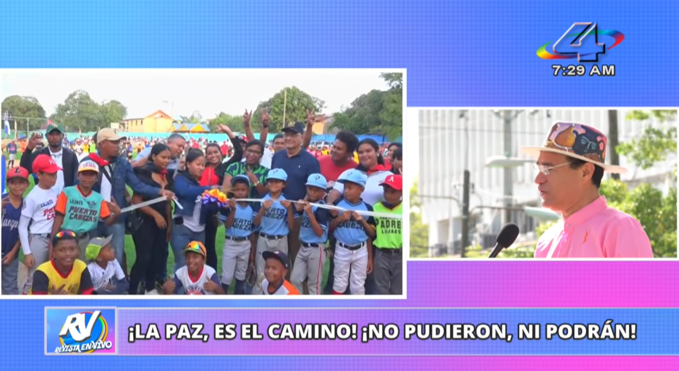 Nicaragua reafirma la paz como patrimonio del pueblo en el mes de abril