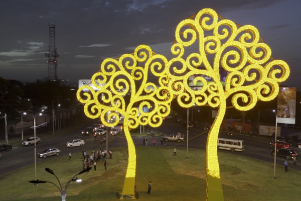 Copresidenta Compañera Rosario Murillo destaca árboles de la vida como símbolo de paz y alegría en Nicaragua