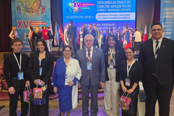 Nicaragua presente en foro juvenil euroasiático de alto nivel