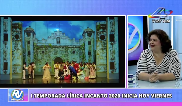 Ópera gratuita para el pueblo: Incanto abre su temporada lírica 2026 en Managua