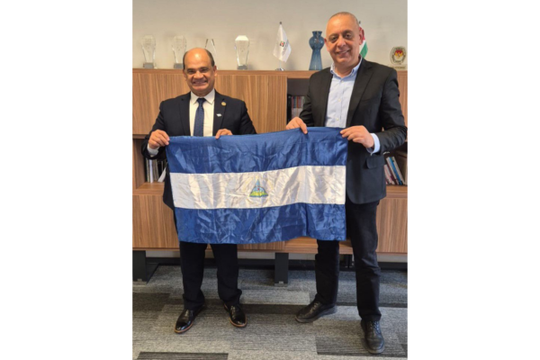Delegación nicaragüense reafirma solidaridad con Palestina