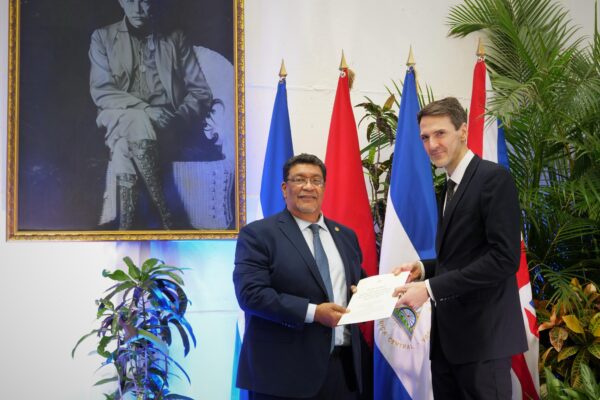 Nicaragua recibe a nuevo Embajador del Reino Unido