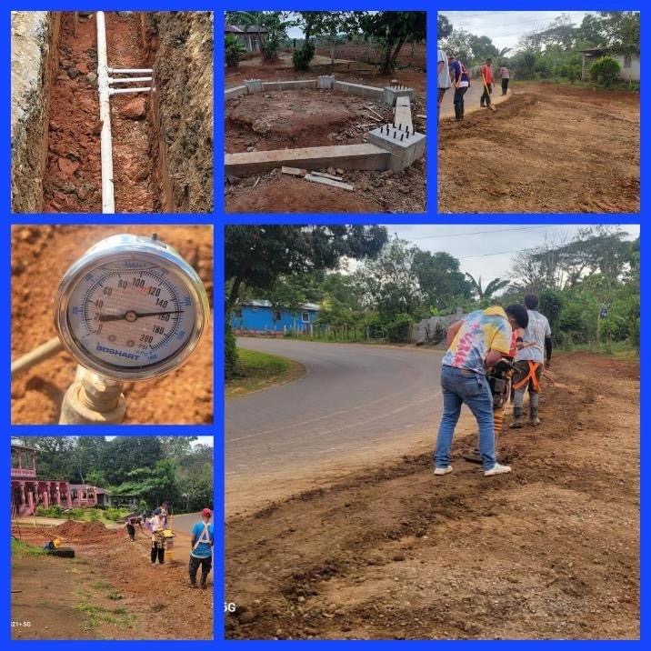 Nueva Guinea avanza en construcción de Sistema de Agua Potable en Comunidad La Esperanza
