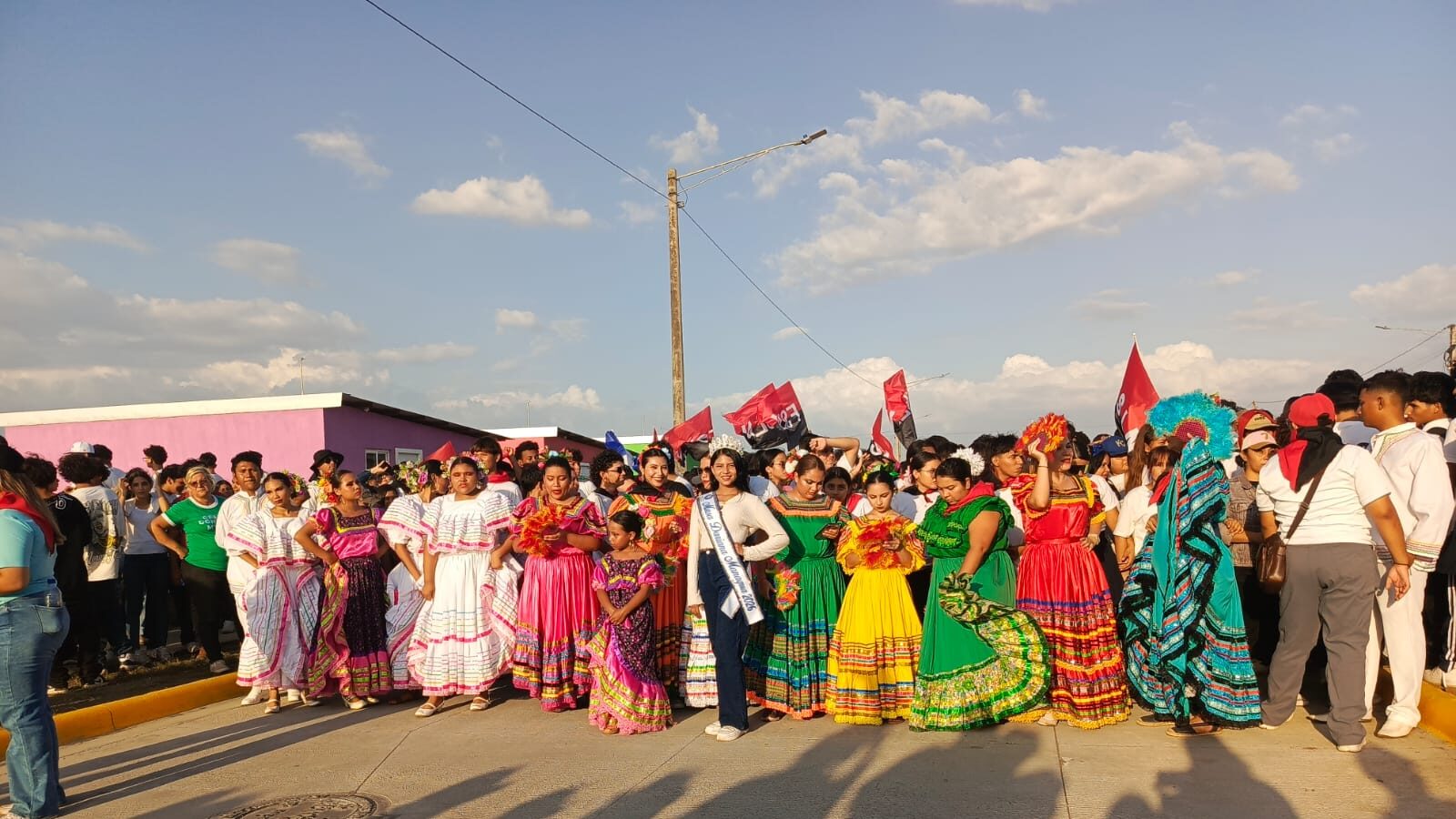 Juventud revolucionaria inaugura nueva pista “General Miguel Ángel Ortez”
