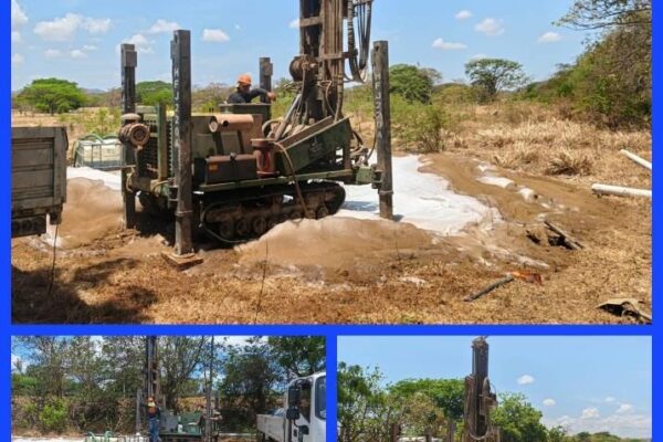 Avanza proyecto de agua potable en Ochomogo