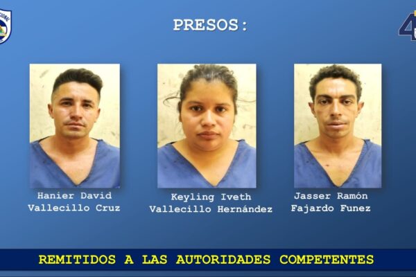 Operativo policial en Jalapa deja tres detenidos por tráfico de drogas