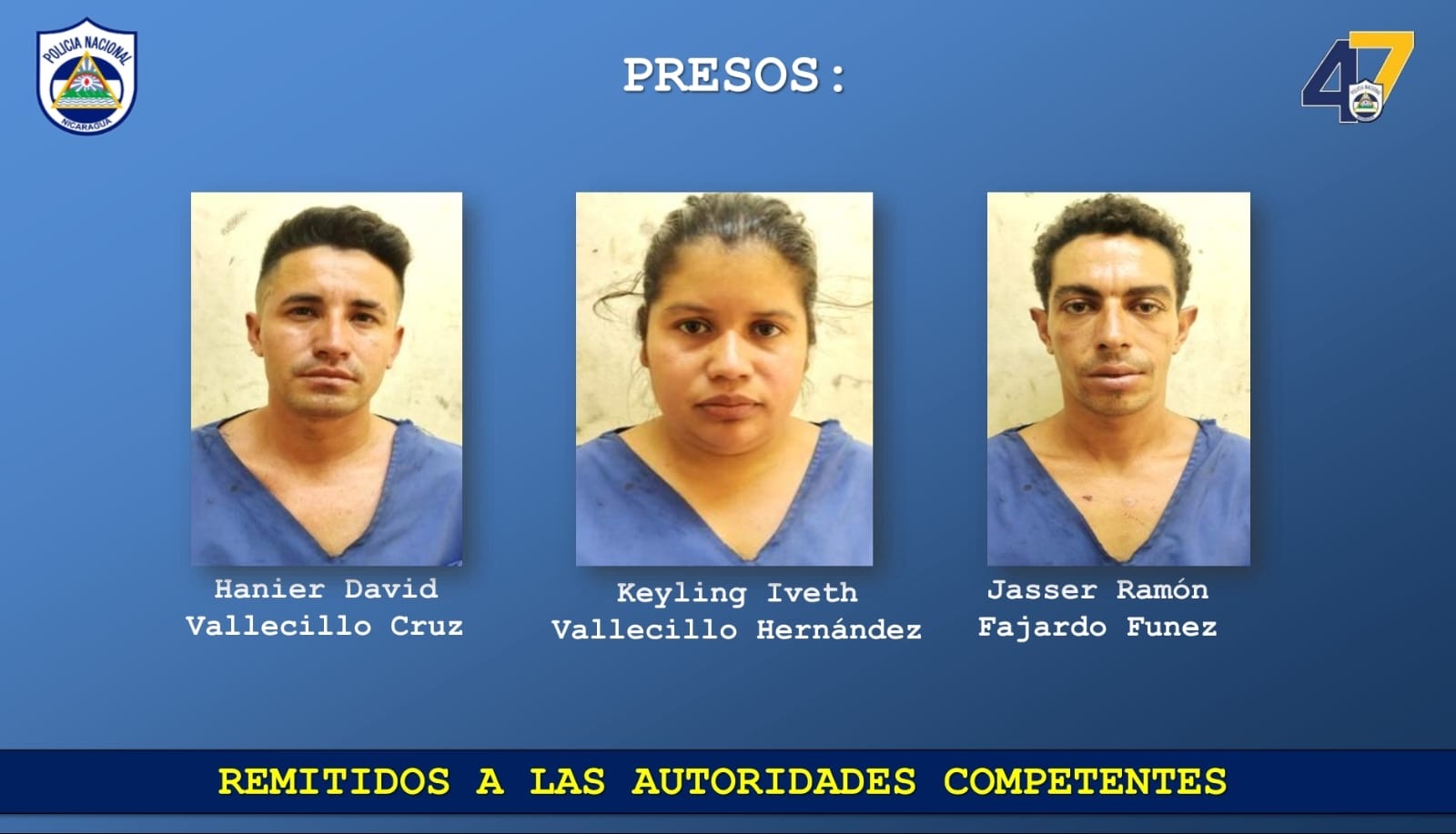 Operativo policial en Jalapa deja tres detenidos por tráfico de drogas