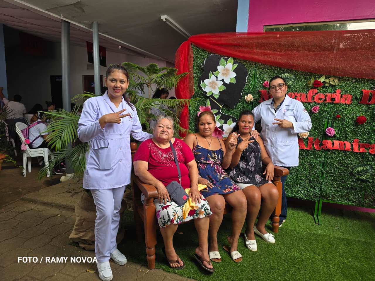 Mega Feria del Centro Dra. Ligia Altamirano garantiza atención integral a madres nicaragüenses