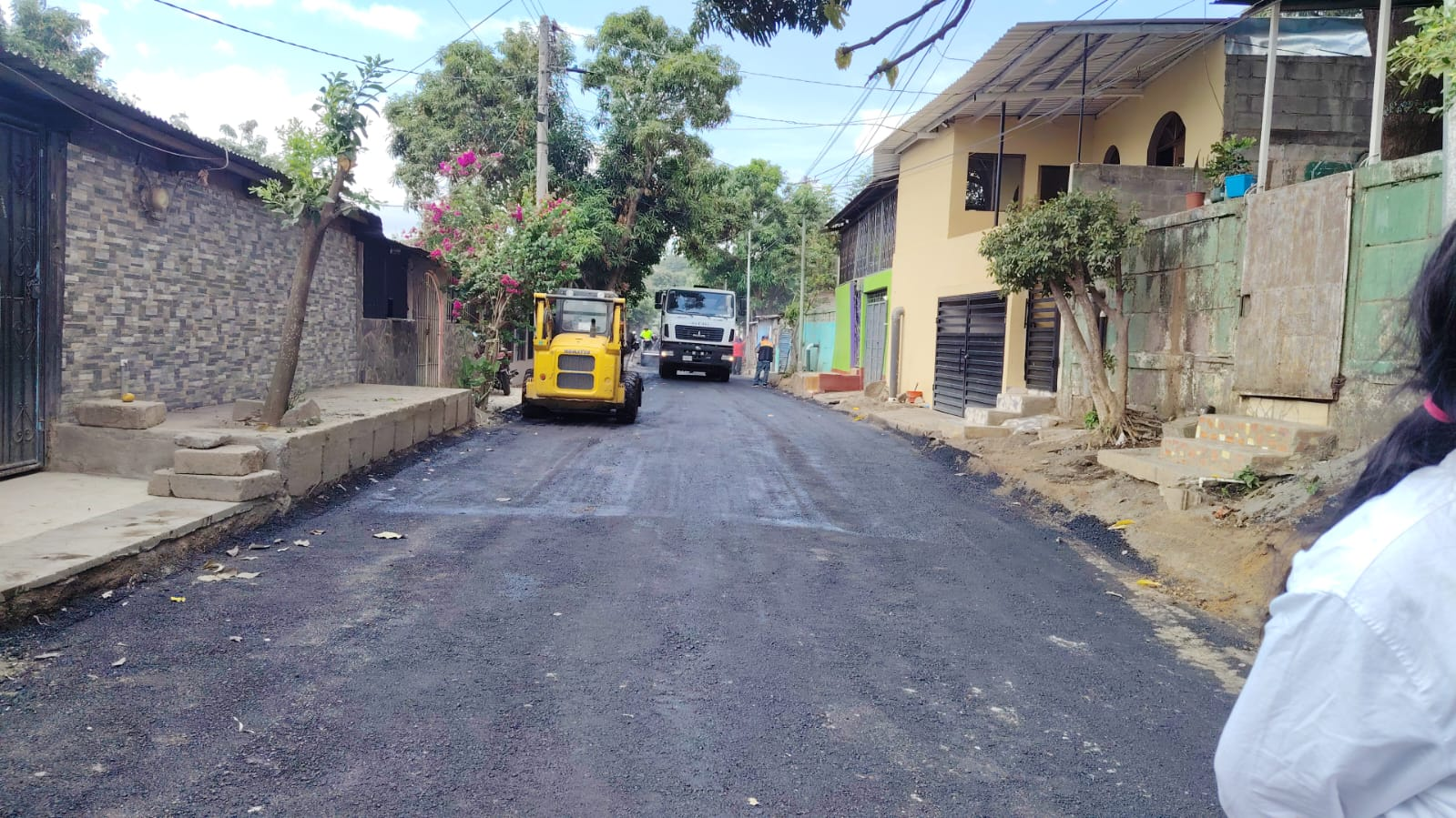 Programa Calles para el Pueblo transforma barrio Camilo Ortega en Managua