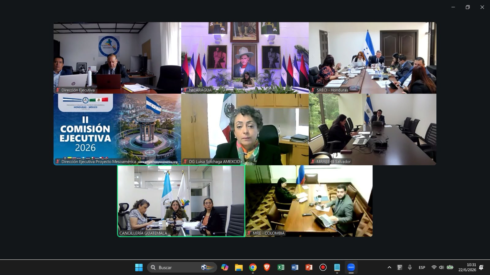 Nicaragua asume la Presidencia Pro Témpore del Proyecto de Integración y Desarrollo de Mesoamérica