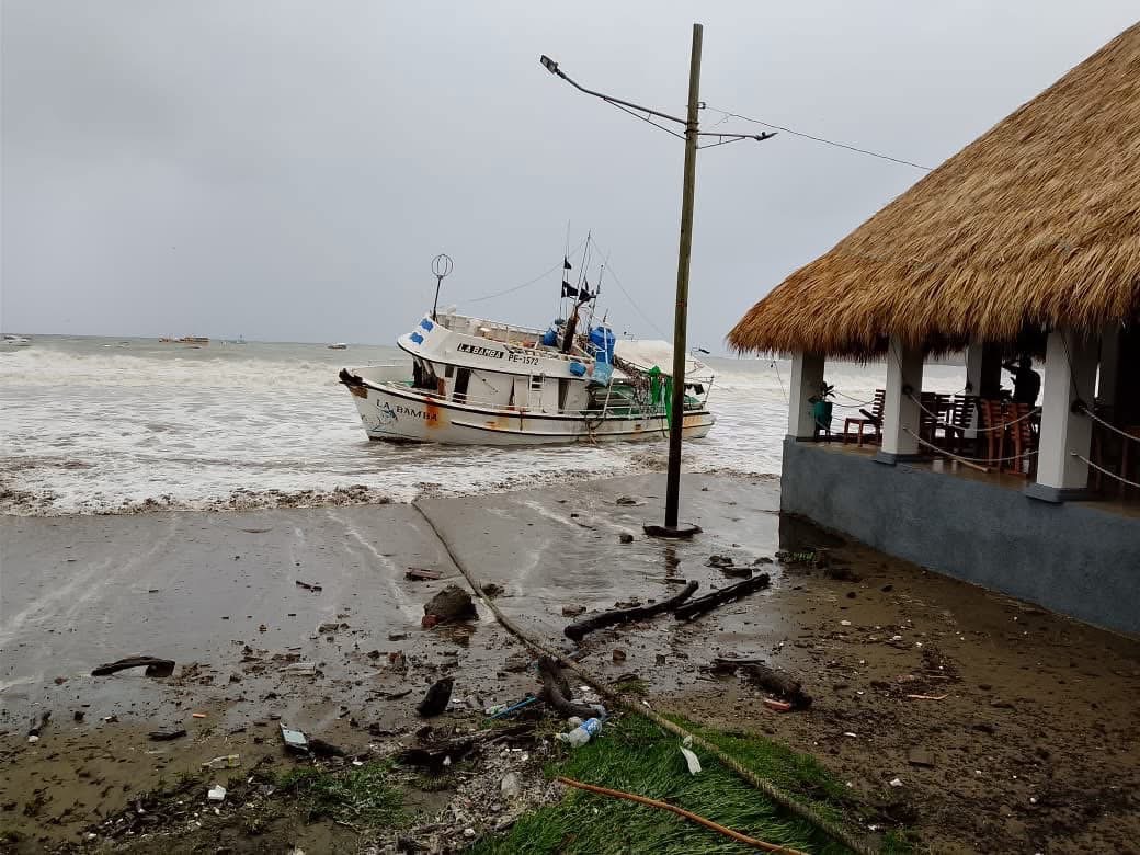Depresión tropical tres provocará lluvias, vientos y oleaje en Nicaragua durante la semana