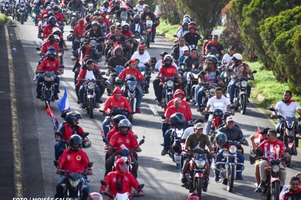Compañera Rosario resalta participación de 220 mil personas en motorizadas 47/19