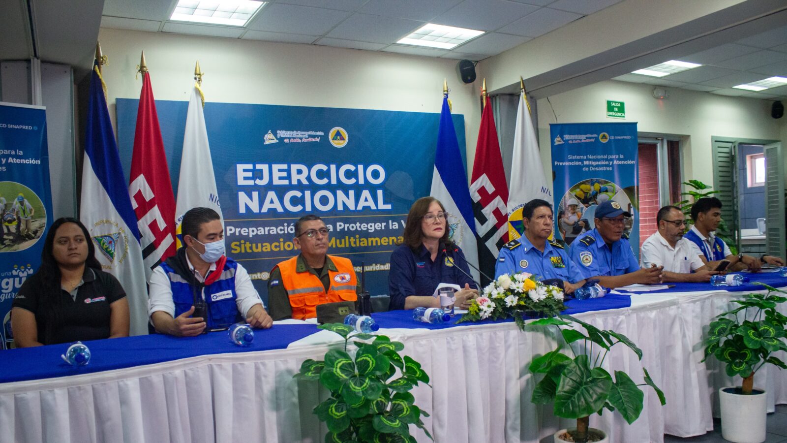 Preparación y prevención: Nicaragua desarrolla segundo ejercicio nacional multiamenaza de 2026