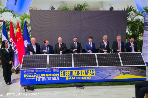 Nicaragua inaugura planta solar Enesolar 1 en Matagalpa para fortalecer el acceso al agua potable