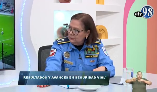 Policía Nacional fortalece seguridad vial y reporta reducción de accidentes por exceso de velocidad en Nicaragua