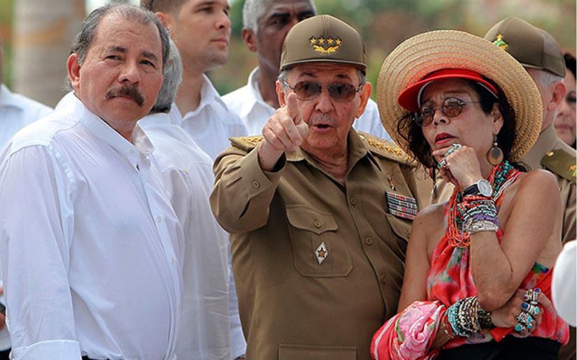 Copresidentes de Nicaragua felicitan a Raúl Castro por sus 95 años de vida