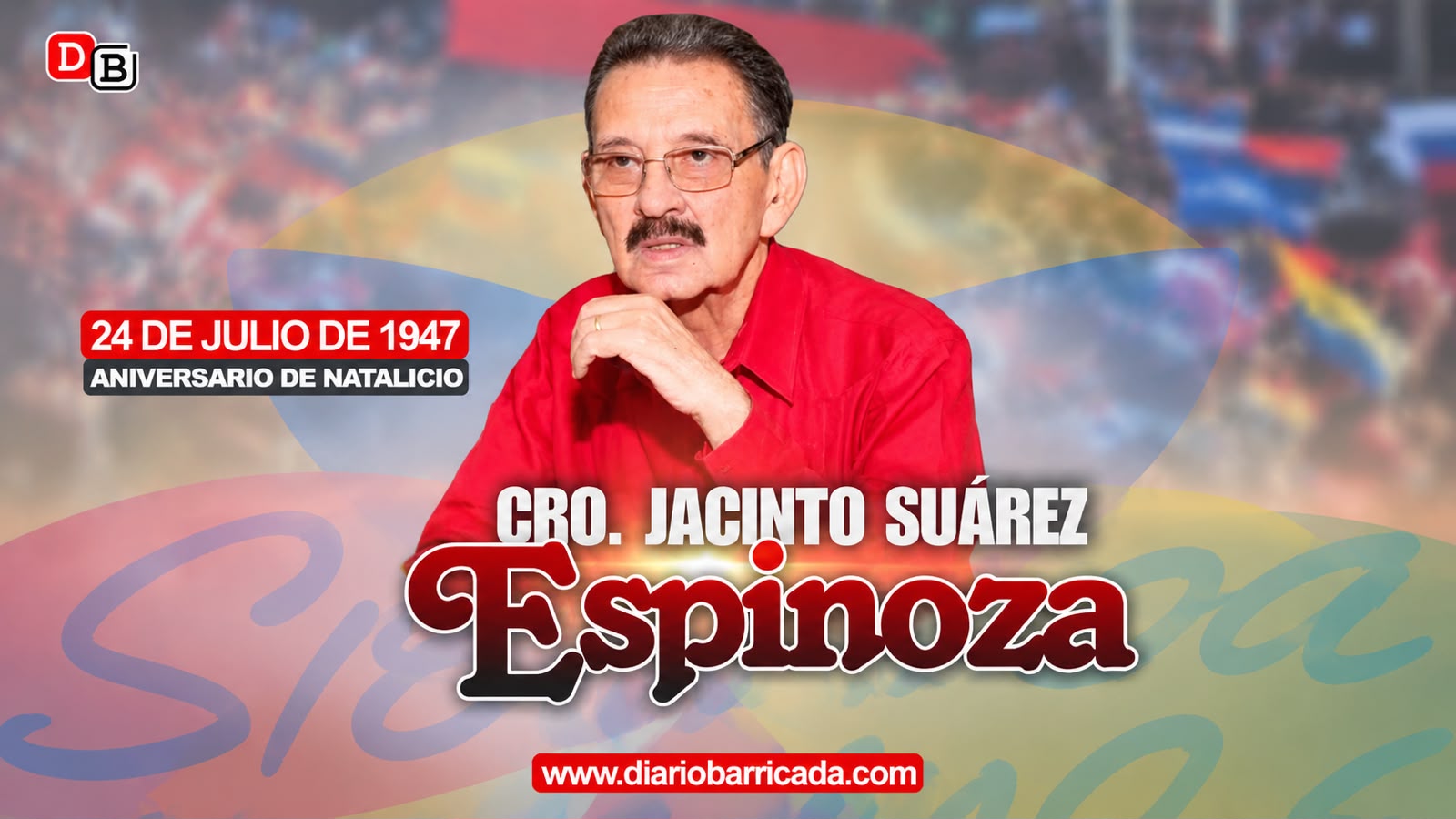 Compañero Jacinto Suárez, ejemplo de lealtad y compromiso revolucionario