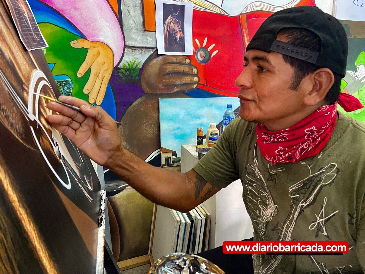 Ocotal se enorgullece del talento de Carlos Ernesto Moreno, un artista que hace del arte su mejor forma de comunicación