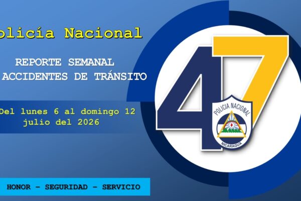 Managua concentra la mayor cantidad de accidentes de tránsito en el país