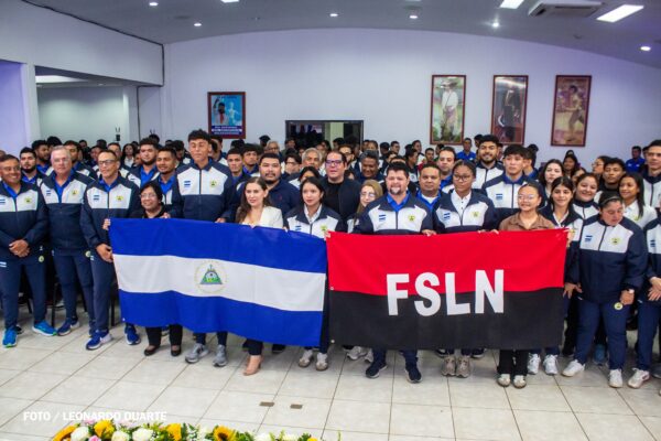Nicaragua abandera a su delegación para los XXV Juegos Centroamericanos y del Caribe 2026