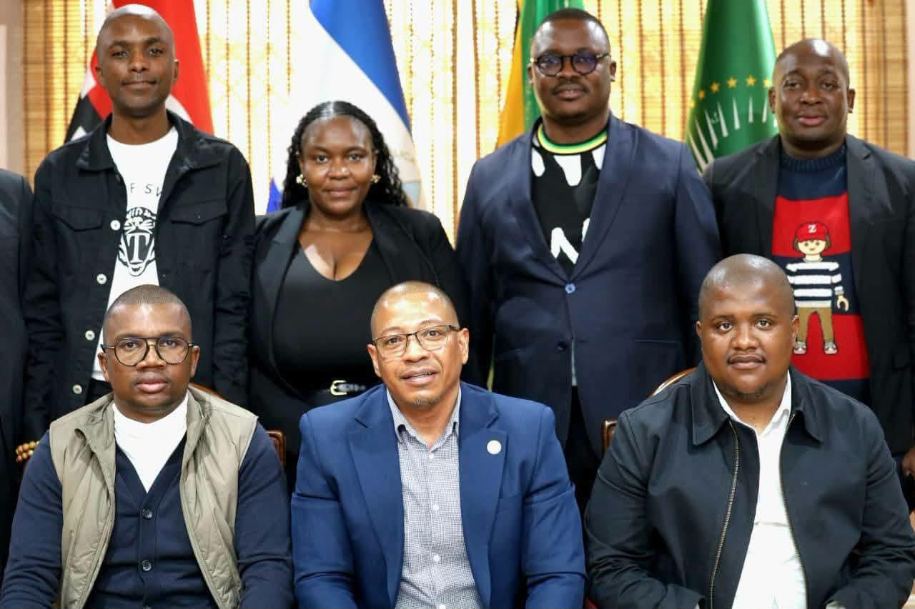 Misión diplomática de Nicaragua recibe a delegación oficial de la Liga Juvenil del Congreso Nacional Africano