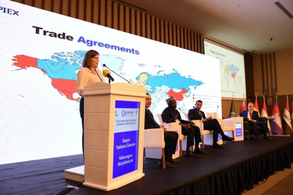 Nicaragua fortalece la cooperación económica con  Türkiye