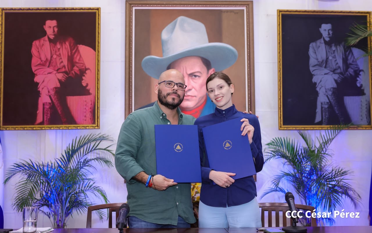 Nicaragua firma Convenio de Cooperación con Compañía Nacional de Radio y Televisión de Belarús