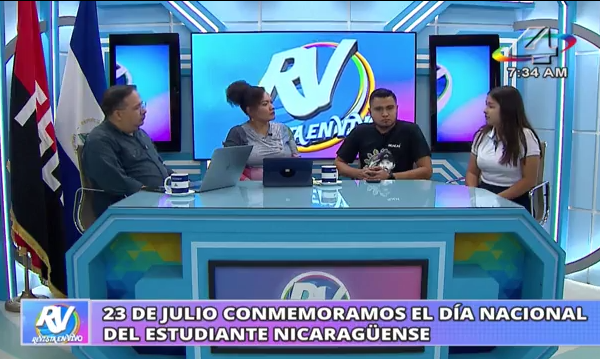 Juventud nicaragüense conmemora el Día Nacional del Estudiante con actividades en todo el país
