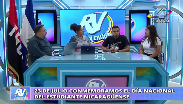 Juventud nicaragüense conmemora el Día Nacional del Estudiante con actividades en todo el país