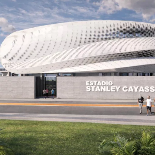 Foto de Así se vera el Multi Estadio de Béisbol Estadio Stanley Cayasso